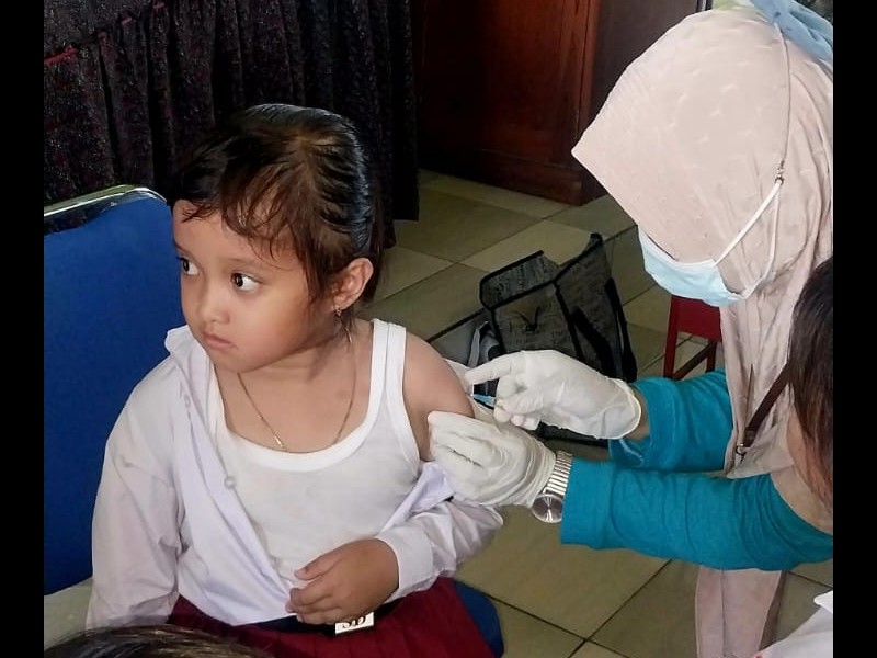 PEMBERIAN IMUNISASI BIAS MR DAN PEMBERIAN VAKSIN HPV