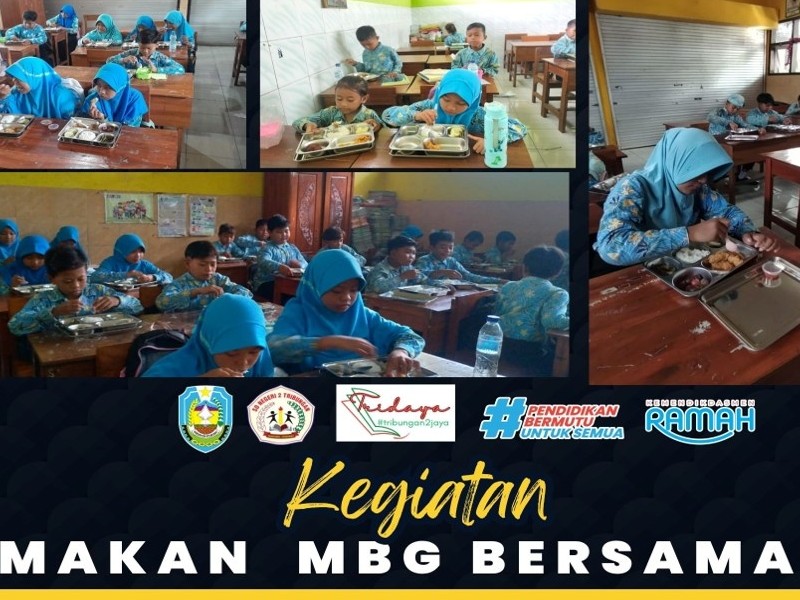 KEGIATAN MAKAN MBG BERSAMA – SAMA DI KELAS
