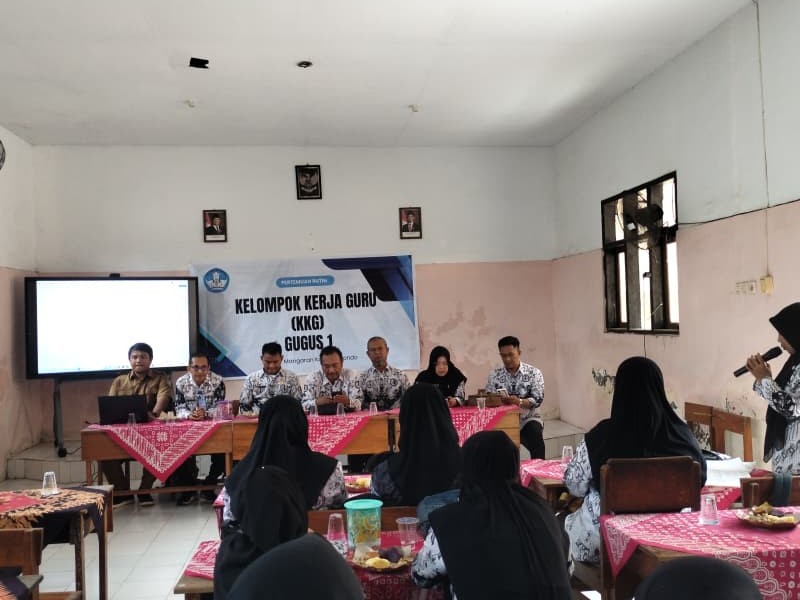 PERTEMUAN RUTIN KKG GUGUS 01 KECAMATAN MANGARAN